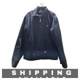 Jacket Dickies Black Zip Front Medium