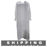 White Long Sleeve Abaya Dress Small New