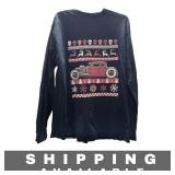 Shirt Route 66 Hot Rod Ugly Christmas Black L