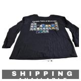 Long Sleeve Minecraft Periodic Table Shirt Black M