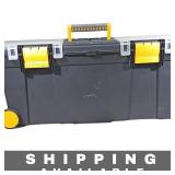 Toolbox Heavy Duty Plastic Black Yellow