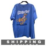 T Shirt Graphic Scooby Doo Blue XXL