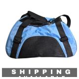 Pet Carrier Soft-Sided Mesh Travel Tote Light Blue
