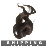 Hair Topper Clip In Closure Wavy Brown 18 Inches