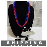 Necklaces, Earrings and Ring 8 1/2 Lot of 4 New