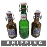 Grolsch Pilsener Flensburger Dunkel Glass Growlers