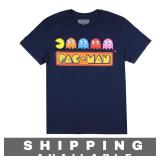 T Shirt Pac Man Ghosts Navy Blue 2XL