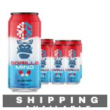 Lot of 9 Cans Gorilla Mind Bombsicle Energy Drink