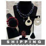 Jewelries Red, White and Blue Lot of 4