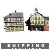 Model Buildings German Rathaus Town Houses 2
