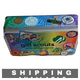 Tin Canister Girl Scouts 2024 Multicolor Empty