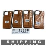 Lot of 4 iPhone Leather Like Suteni Phone Cases