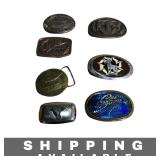 7 Western Style Belt Buckles & Holiday Ramblers