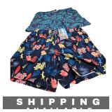 2 Mens Swim Trunks Quick Dry Size Medium New