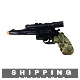 Toy Hunting Pistol with Scope Camouflage Grip