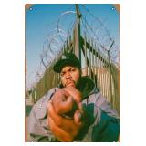 Ice Cube Poster 12' X 8' Vintage Metal Tin Sign Ho