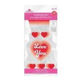 Qty-4 Way to Celebrate 20ct Shaped Cello Valentine