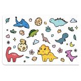 Peacoblue Bank Card Sticker Cute Dinosaur Credit D