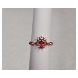 $20 RoseGold colored Ring Size 7