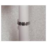 $20 Silvertone Spinner Ring Size 8