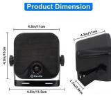$20 Herdio Waterproof Marine Speaker 100W 4 Inch M
