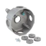 $12 Commercial Electric 4 in. Round Metallic Weath