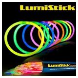 $20 Qty-2 Lumistick 8 inch Glowing Bracelets (100