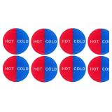YOKIVE 8 Pcs Hot Cold Water Sticker Label, Sticker