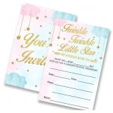 Qty: 2 Twinkle Twinkle Little Star Gender Reveal P