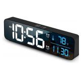 $27 Abovsare Digital Clock for Bedroom, Clocks for