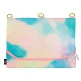 Qty 2 Pen+Gear 3-Ring Pencil Case, Watercolor Pink