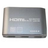 $15 4K 60Hz HDMI Switch 3 Port Links HDMI 2.0b...