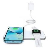 $25 2 in 1 Wireless Charger, 15W Dual Wireless...