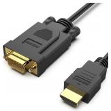 $8 BENFEI HDMI to VGA 3 Feet Cable,...