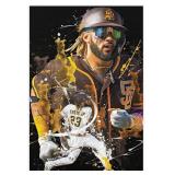 $19 Fernando Tatis Jr Poster Baseball Portrait...