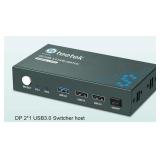 $40 2 Port DP USB 3.0 KVM Switch 4K@60Hz, KVM...