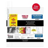 $6 Five Star Filler Paper College Ruled...