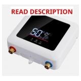 $75 5500W Tankless Water Heater Electric LED...