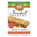 $7 Sunbelt Bakery Oats & Honey Granola Bars - 8ct