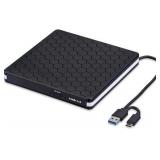 $35 External DVD Drive, Amicool USB 3.0 Type-C...
