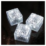 $10 Solar Brick Lights Outdoor Waterproof Patio...