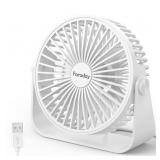 $10 Faraday Usb Desk Fans 5 Inches Portable...