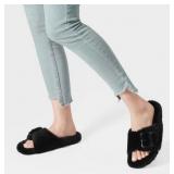 $27 DREAM PAIRS Slip-On Fuzzy House Slippers...