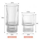 $45 Stackable Ribbed Highball and Rocks...