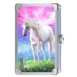 $17 Vaultz Locking Pencil Box 3D Unicorn Key...