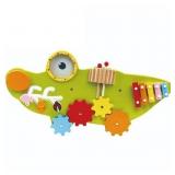 $25 Wooden Alligator Sensory Wall Mounted Learning