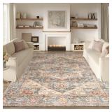$60 Area Rug 6x9 Large Living Room,Machine Washabl