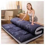 $139 MAXYOYO Black Moon and Star Futon Mattress, J
