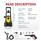 AgiiMan Electric Pressure Washer,2000PSI Power Was
