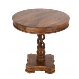 $534 Benzara Brown Round Contemporary/Modern Dinin
